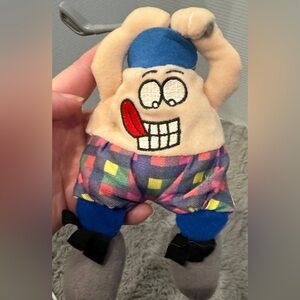 Vtg Golfer's Silly Slammers McDivot #34 Plush Talking Bean Bag Collectable Toy